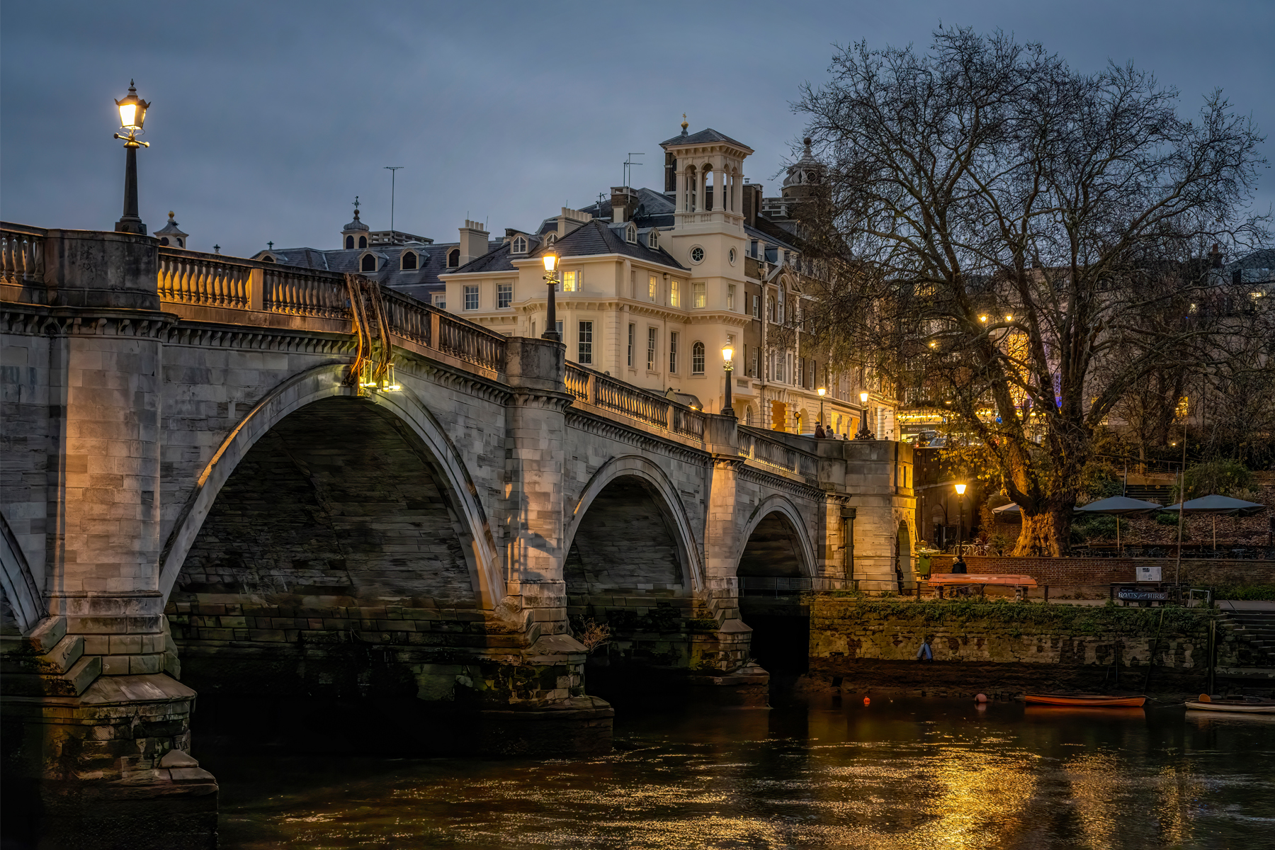 Richmond Bridge at Dusk